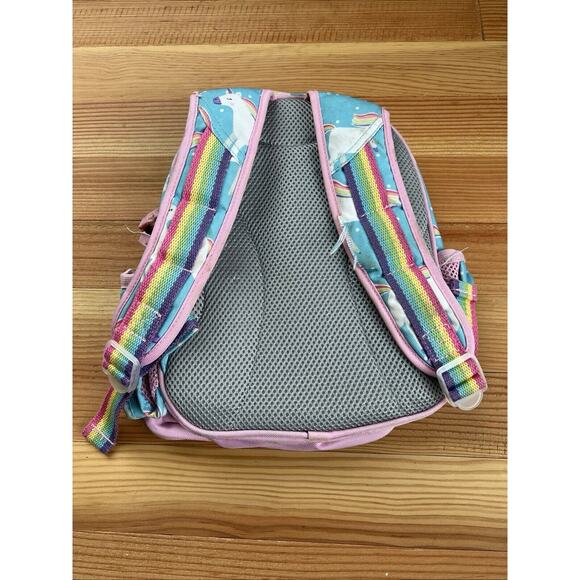 pottery Barn Kids Mini small Unicorn Backpack pre-k toddler - Picture 2 of 9